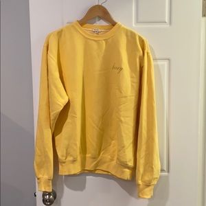 Brandy Melville honey sweatshirt